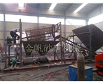 為江蘇客戶制作中的篩沙機(jī)